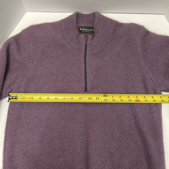 Waimate Merino Possum Blend Women’s 1/4 Zip Pullover Made in New Zealand 🇳🇿 - Picture 4 of 8